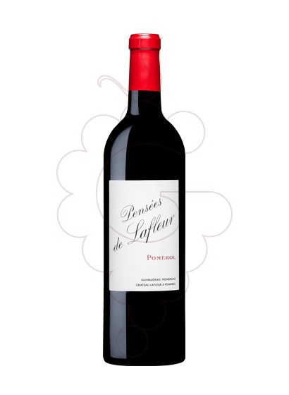 Photo Pensées de Lafleur red wine