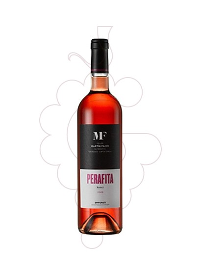 Photo Perafita Rosat  rosé wine