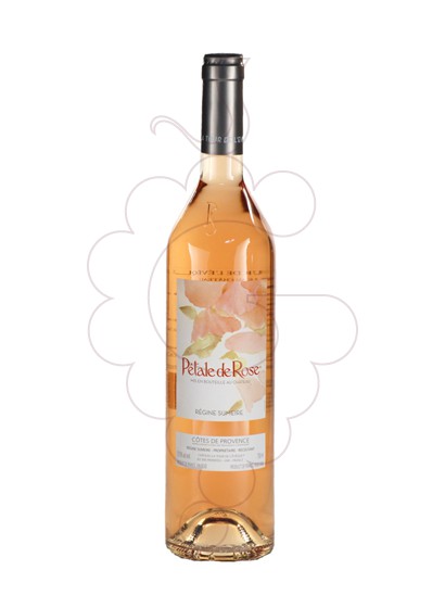 Photo Pétale de Rose rosé wine