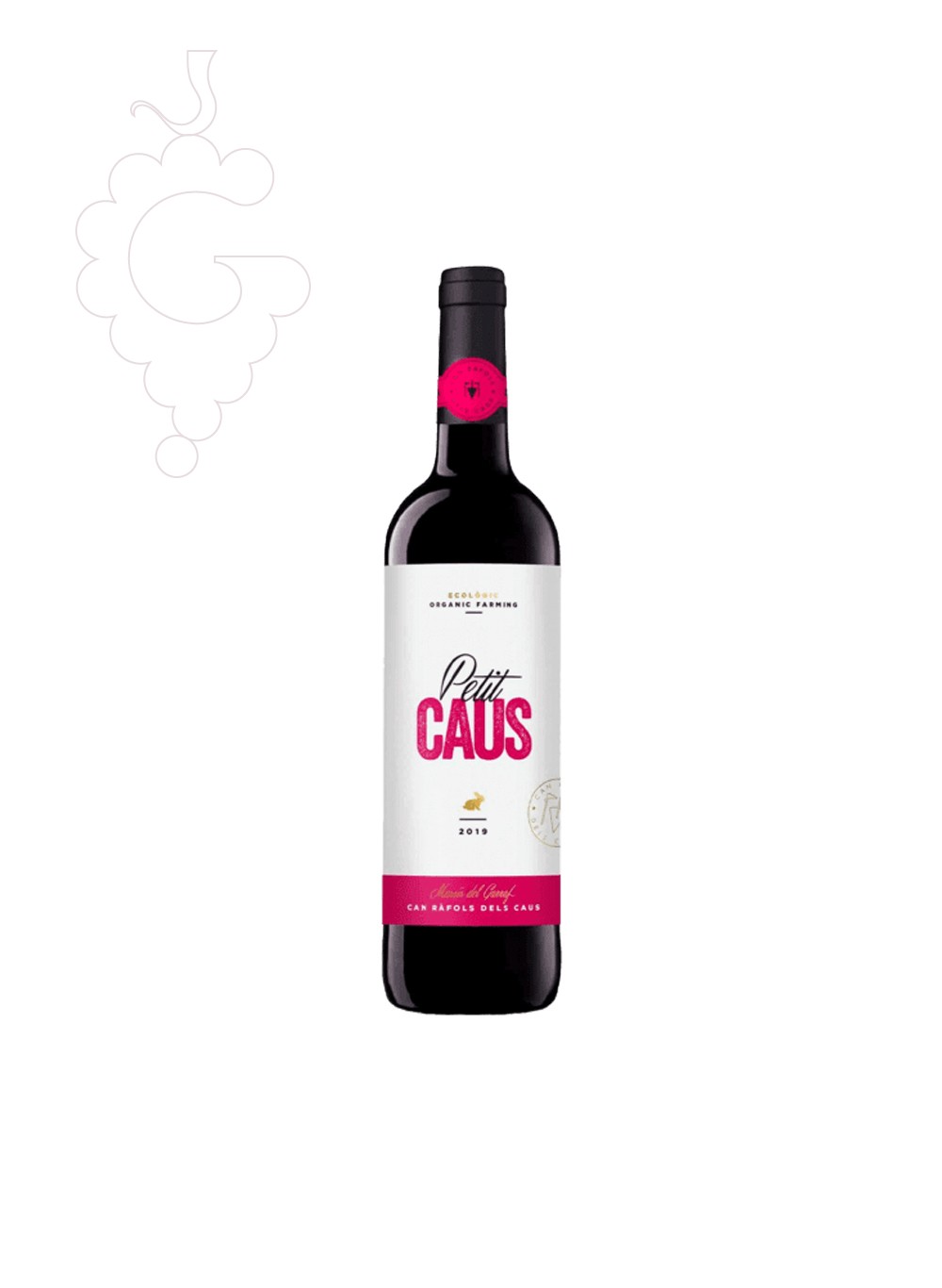 Photo Petit Caus Negre Collita red wine