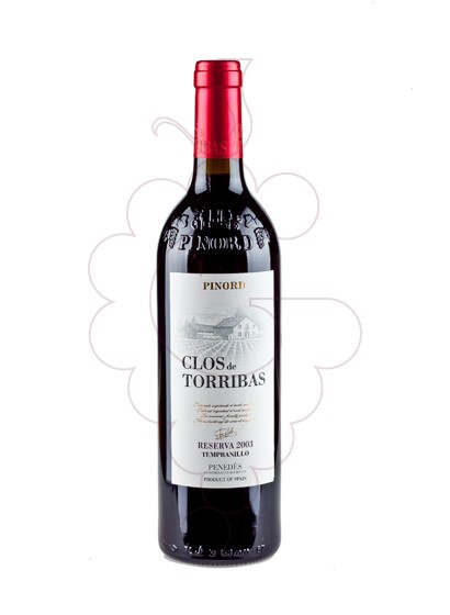 Photo Pinord Clos de Torribas Reserva red wine