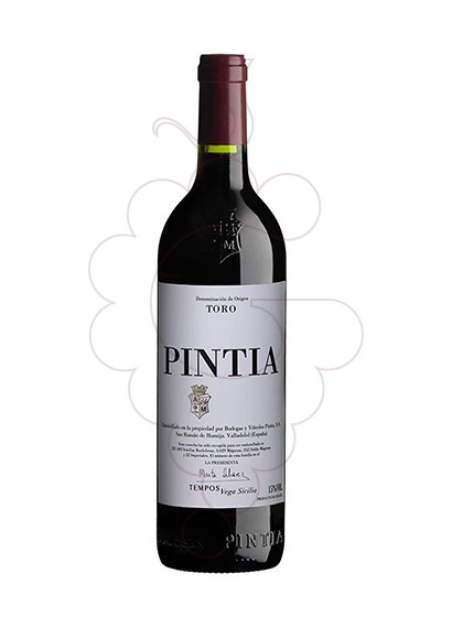 Photo Pintia red wine