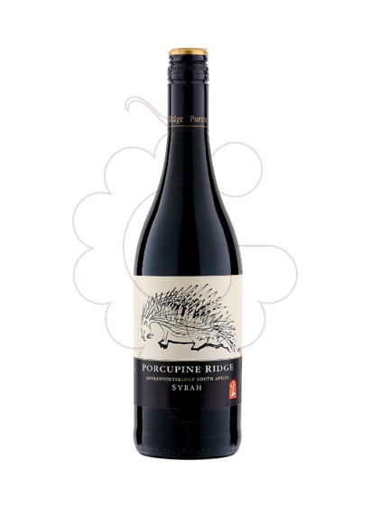 Photo Boekenhoutskloof Porcupine Ridge Shiraz red wine