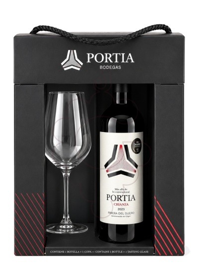 Photo Gift boxes Portia cr.+ copa 75 cl