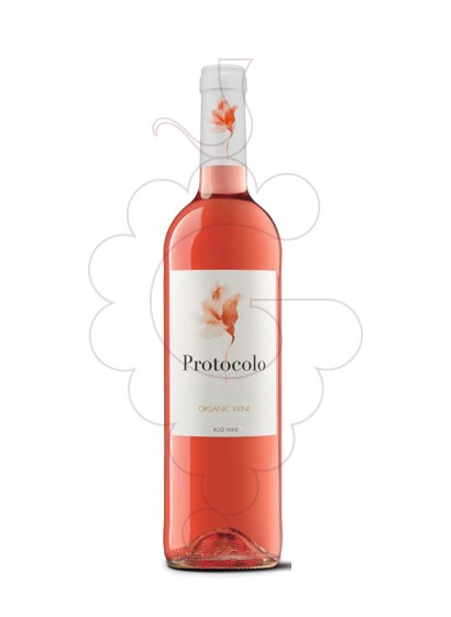 Photo Rosé Organic Protocolo rosé wine