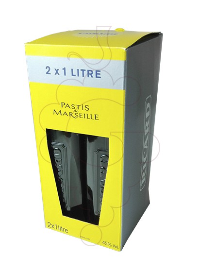 Photo Aperitif wine Ricard Plastic Flask Pack 2 u