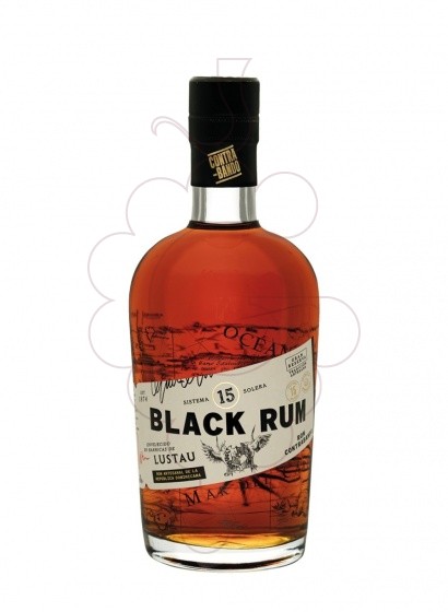 Photo Rum Ron black contrabando 70 cl