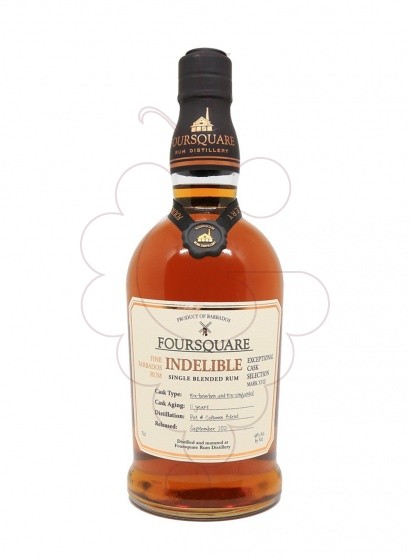 Photo Rum Ron foursquare indelible 70cl