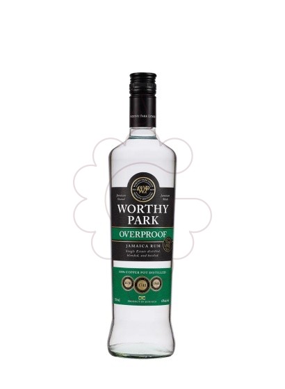 Photo Rum Ron worthy park overproff 70cl