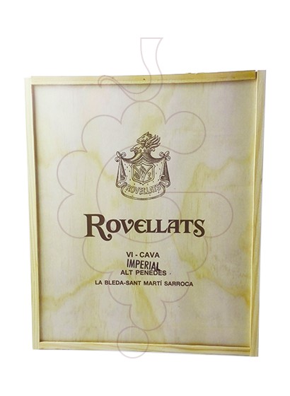 Photo Gift boxes Rovellats Gran Reserva Pack Fusta 3 u