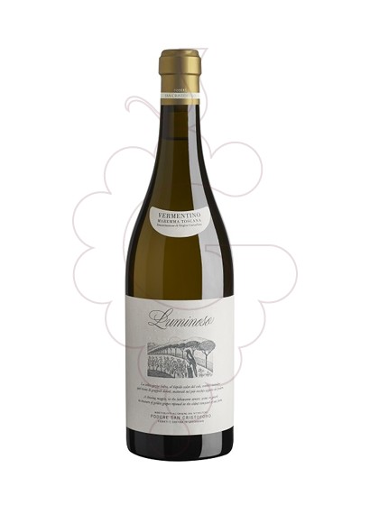 Photo San Cristoforo Luminoso Vermentino white wine