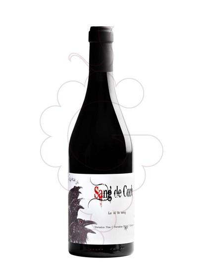 Photo Sang de Corb red wine