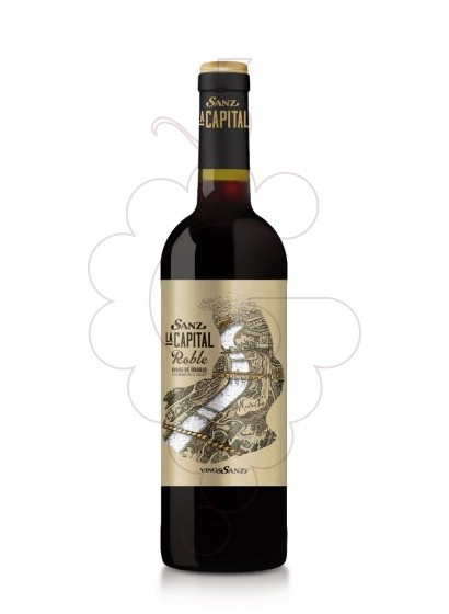 Photo Sanz la capital roble 2020 red wine