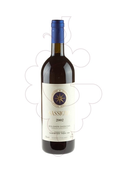 Photo Sassicaia  red wine