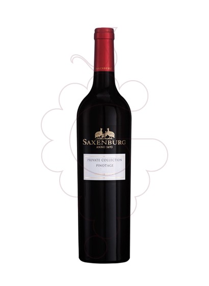 Photo Saxenburg Private Collection Pinotage red wine