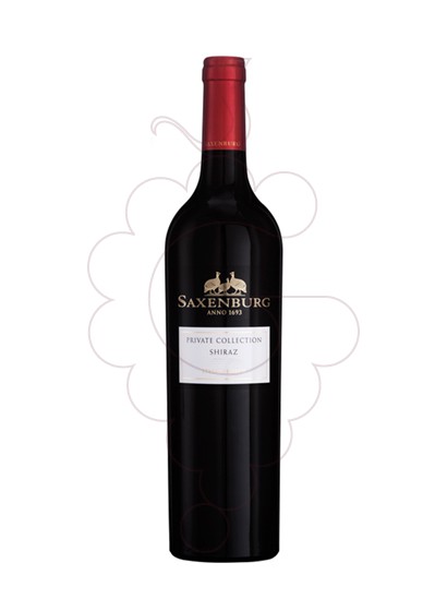 Photo Saxenburg Private Collection Shiraz red wine