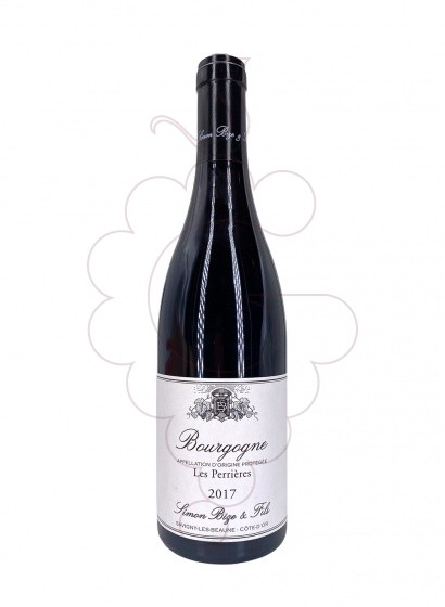 Photo Simon Bize Bourgogne Les Perrières red wine