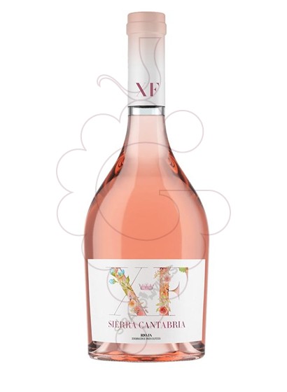 Photo XF Sierra Cantabria rosé wine