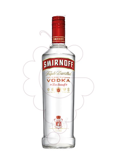 Photo Vodka Smirnoff Red Label