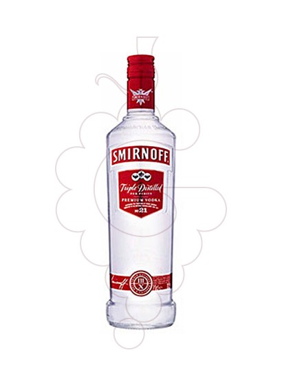Photo Vodka Smirnoff Red Label refillable