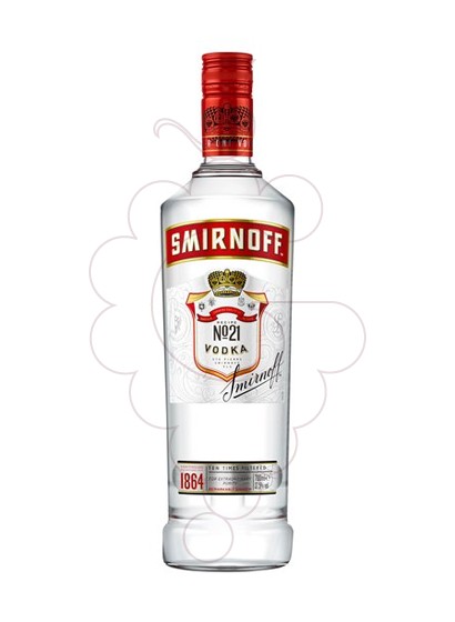 Photo Vodka Smirnoff Red Label non-refillable