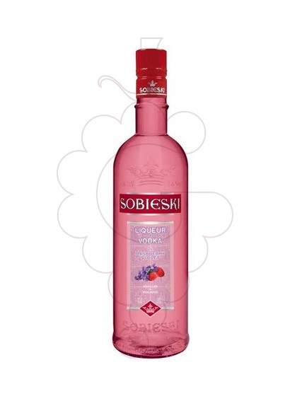 Photo Liqueur Sobieski Raspberry Violet