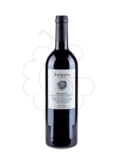 Photo Solanes red wine