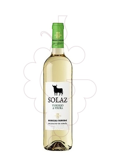 Photo Solaz Blanco white wine