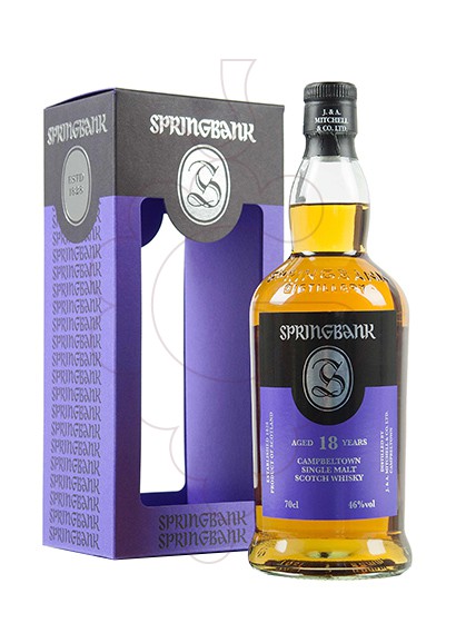 Photo Whisky Springbank 18 Years