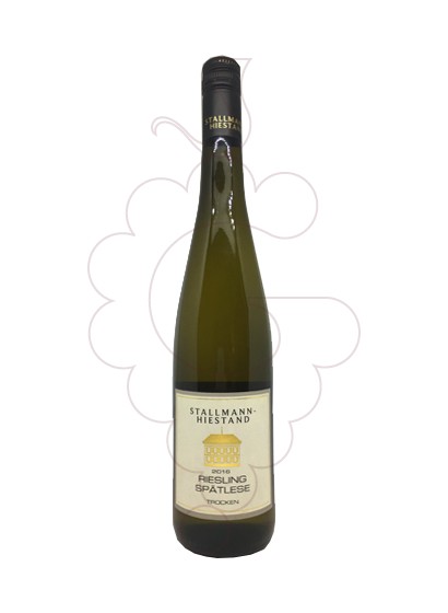 Photo Stallmann Hiestand Riesling  white wine