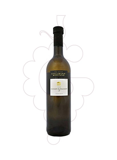 Photo Stallmann Hiestand Weisser Burgunder white wine