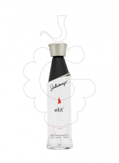 Photo Vodka Stolichnaya elit miniatura