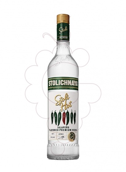 Photo Vodka Stolichnaya hot 70 cl