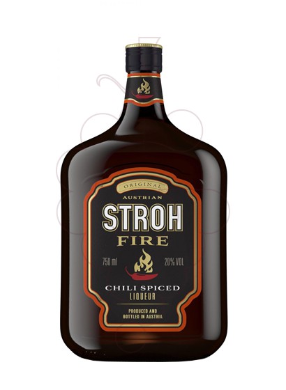 Photo Liqueur Stroh Fire