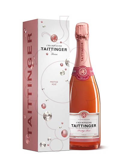 Photo Taittinger Prestige Rose sparkling wine