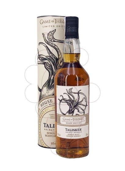 Photo Whisky Talisker Select Reserve House Greyjoy Game of Thrones