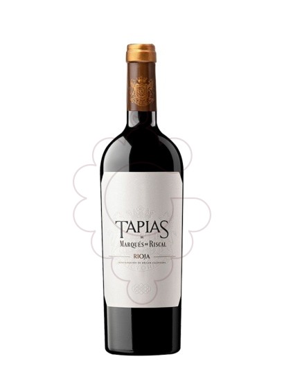 Photo Tapias Marques de Riscal red wine