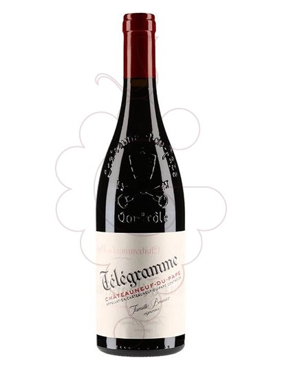 Photo Télégramme Châteauneuf-du-Pape red wine