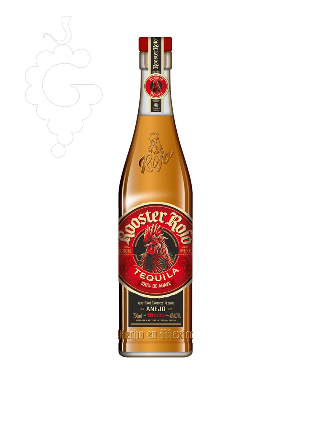 Photo Tequila Rooster Rojo Añejo