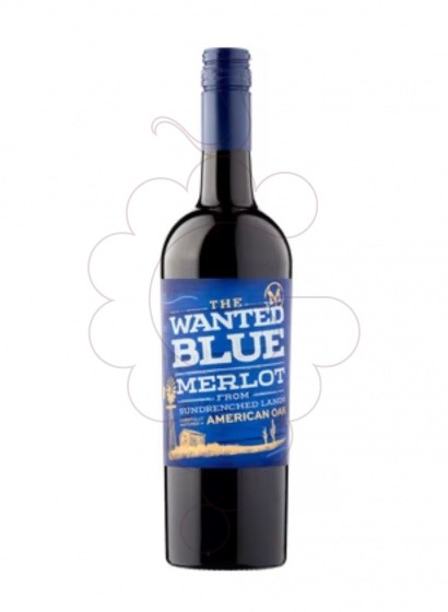 Photo The wanted blue merlot 2021 red wine