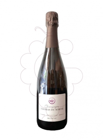 Photo Thomas de Marne Goustan Brut Nature sparkling wine