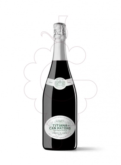 Photo Titiana de Can Matons Pansa Blanca Brut sparkling wine