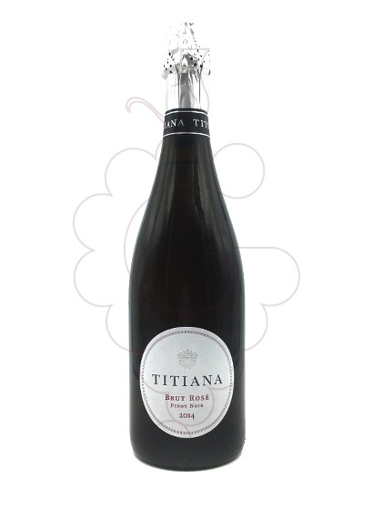 Photo Rosé Titiana Pinot Noir Brut sparkling wine