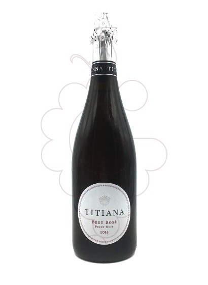 Photo Rosé Titiana Pinot Noir Brut sparkling wine