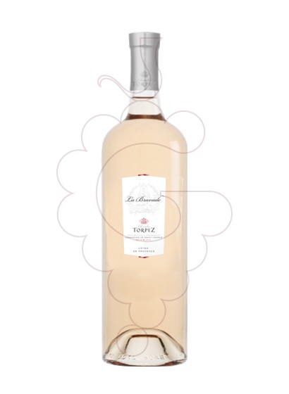 Photo Rosé Torpez Bravade Jeroboam rosé wine
