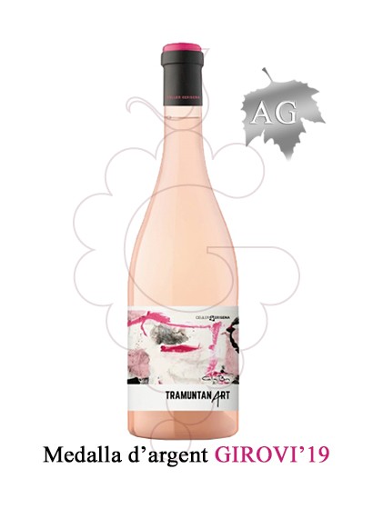 Photo Rosé Tramuntanart rosé wine