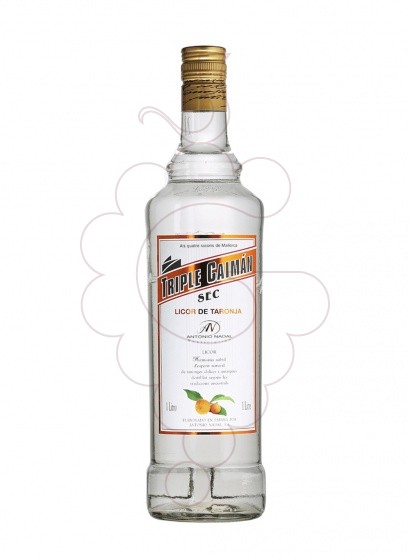 Photo Licor Triple sec caiman lt 