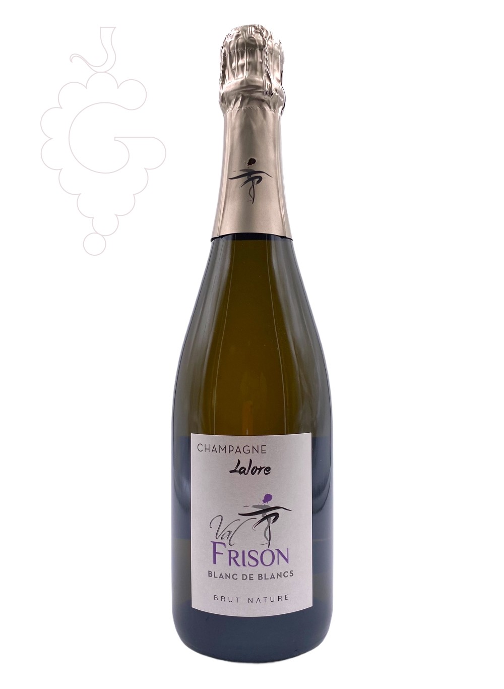 Photo Val Frison Lalore Blanc de Blancs Brut Nature sparkling wine