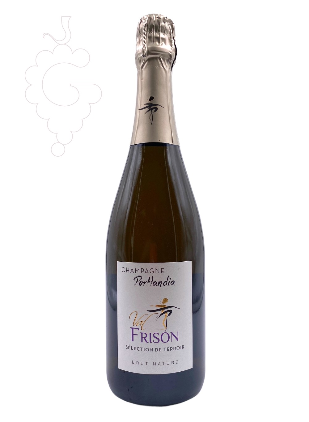 Photo Val Frison Terroir Portlandia Brut Nature sparkling wine