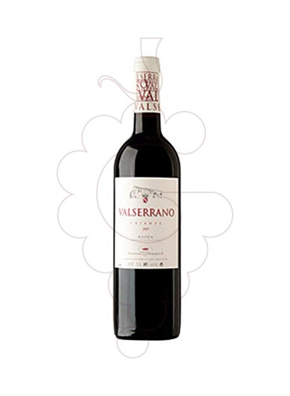Photo Valserrano Crianza red wine
